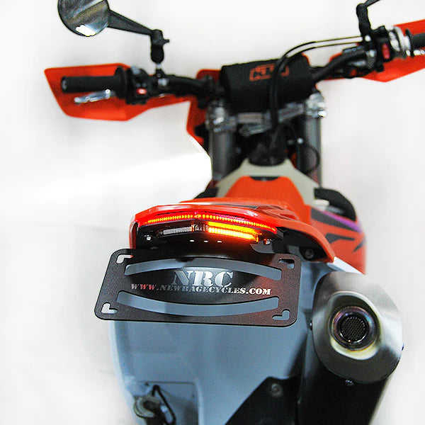 2024-2025 KTM 450 EXC-F Fender Eliminator / Tail Tidy with LED Turn Signals & Brake Light