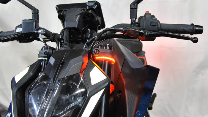 2024-2025 KTM 390 Duke LED Front Turn Signals from New Rage Cycles