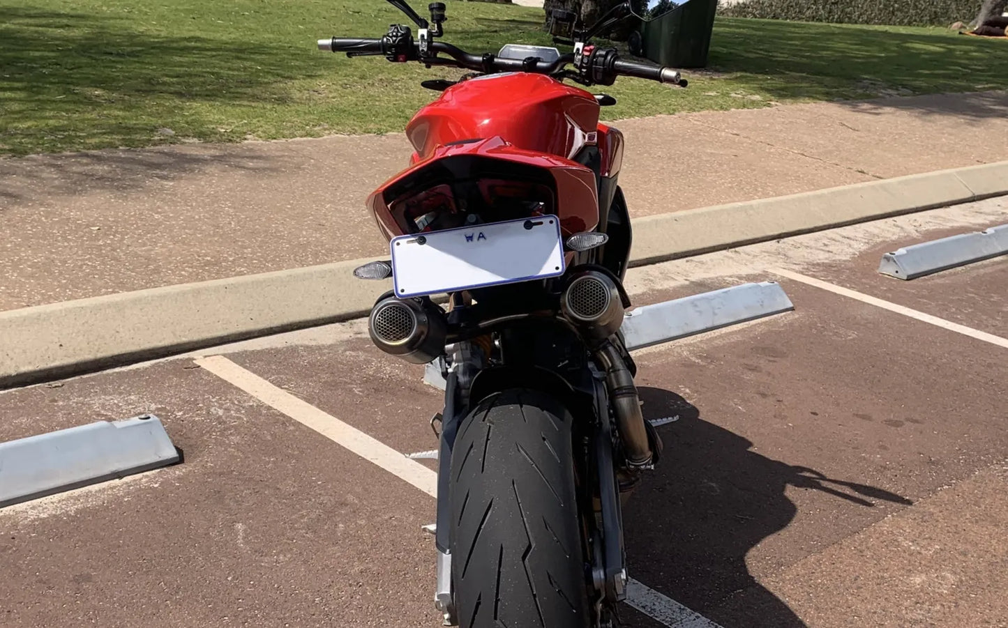 2025 Ducati Streetfighter V4 Tail Tidy / Fender Eliminator Kit by Mustard Bikes