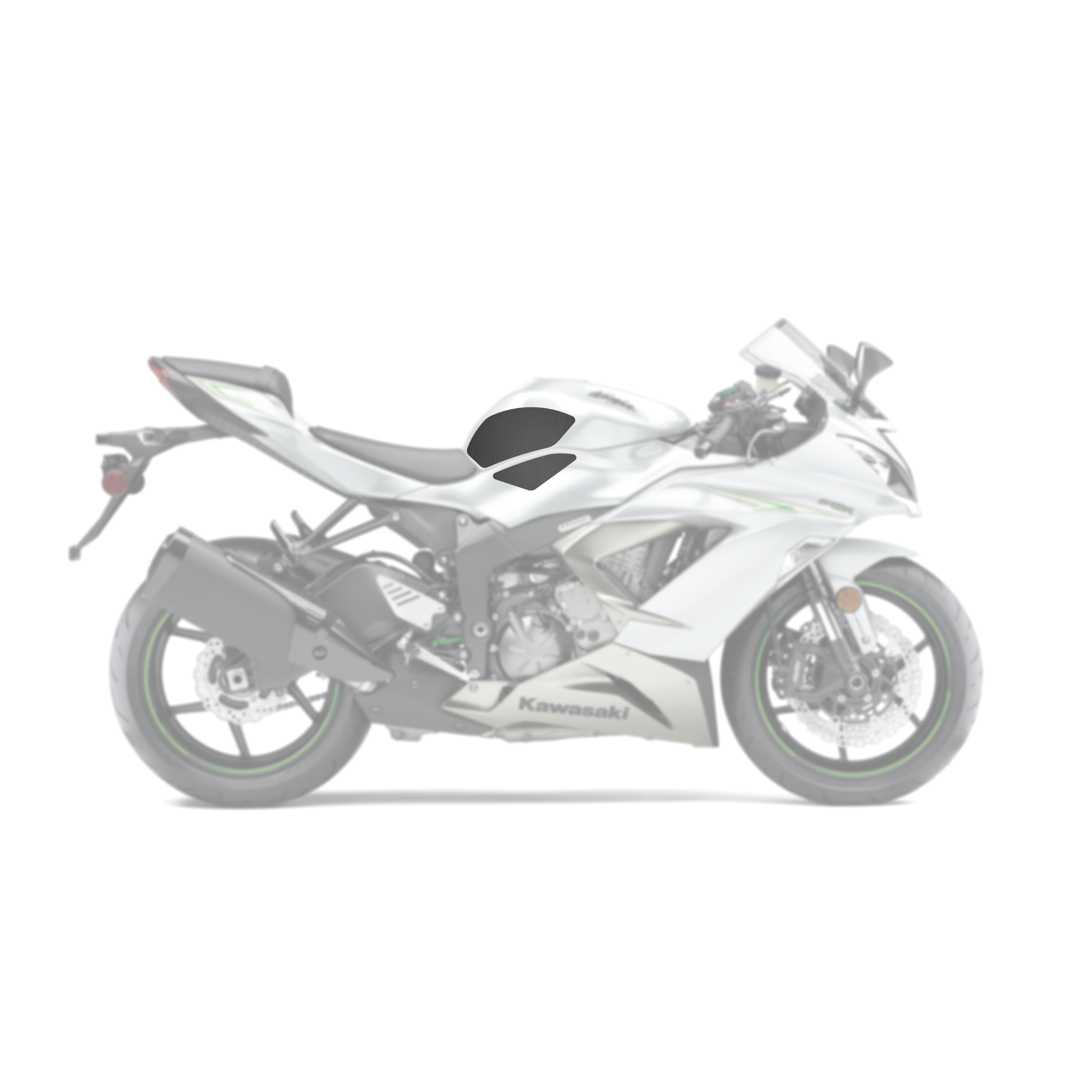 2013-2018 Kawasaki ZX-6R Tank Pads