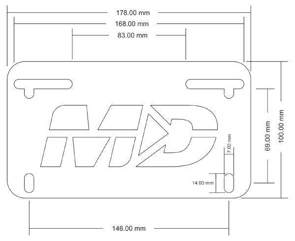 2017-2020 Yamaha FZ09 Fender Eliminator Kit / Tail Tidy