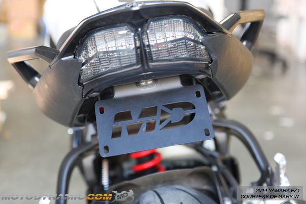 2006-2015 Yamaha FZ1 Fender Eliminator Kit / Tail Tidy with LED Plate Light