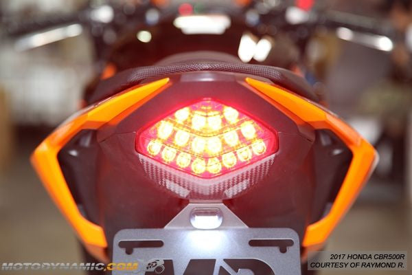 2016-2018 Honda CB500X Integrated Sequential LED Tail Light