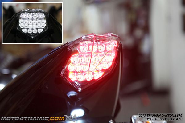 2020-2021 Triumph Daytona 765 Moto2 Integrated Sequential LED Tail Light