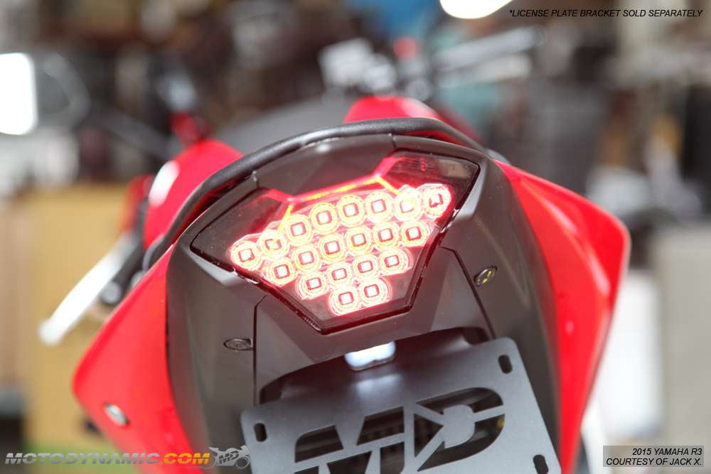 2015-2024 Yamaha R3 Sequential Integrated LED Tail Light