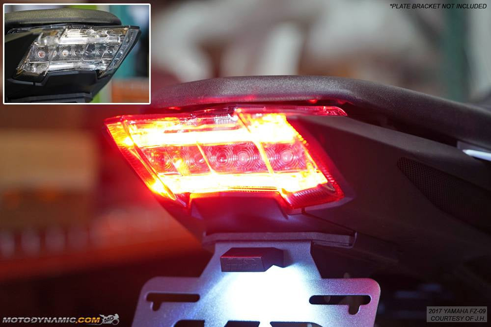 2017-2020 Yamaha FZ09 Sequential Integrated LED Tail Light