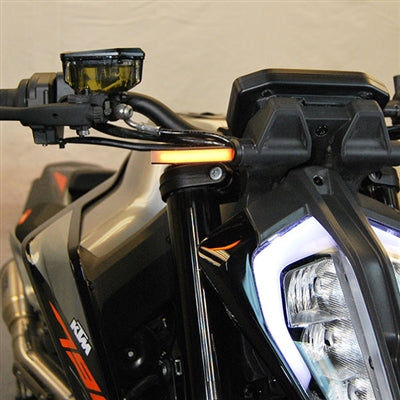 2018-2024 KTM 790 Duke LED Front Turn Signals by New Rage Cycles