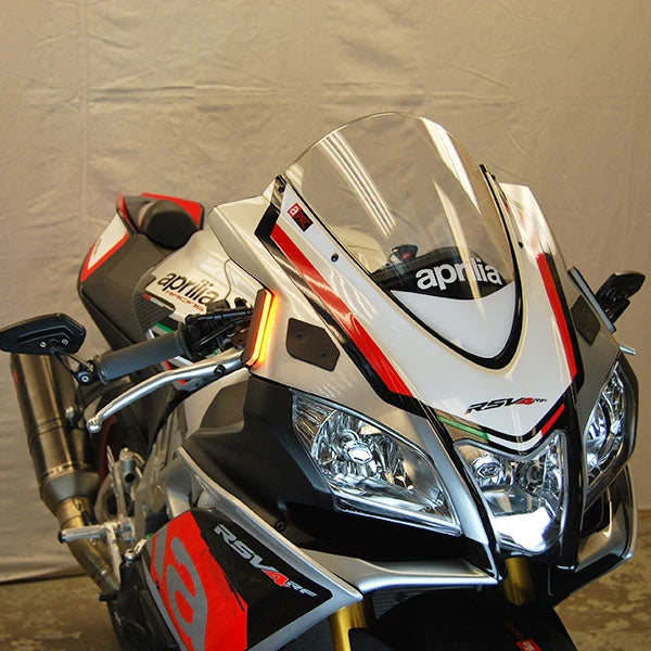 2009-2020 Aprilia RSV4 LED Front Turn Signals by New Rage Cycles