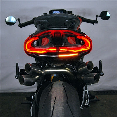 2019-2021 MV Agusta Brutale 1000 Fender Eliminator Kit / Tail Tidy with LED Turn Signals