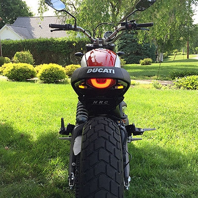 Ducati Scrambler Classic Fender Eliminator / Tail Tidy with Turn Signals