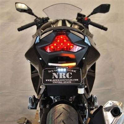 2018-2024 Kawasaki Ninja 400 Fender Eliminator Kit with LED Turn Signals