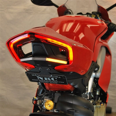 2022-2024 Ducati Streetfighter V2 Fender Eliminator / Tail Tidy with Turn Signals by NRC