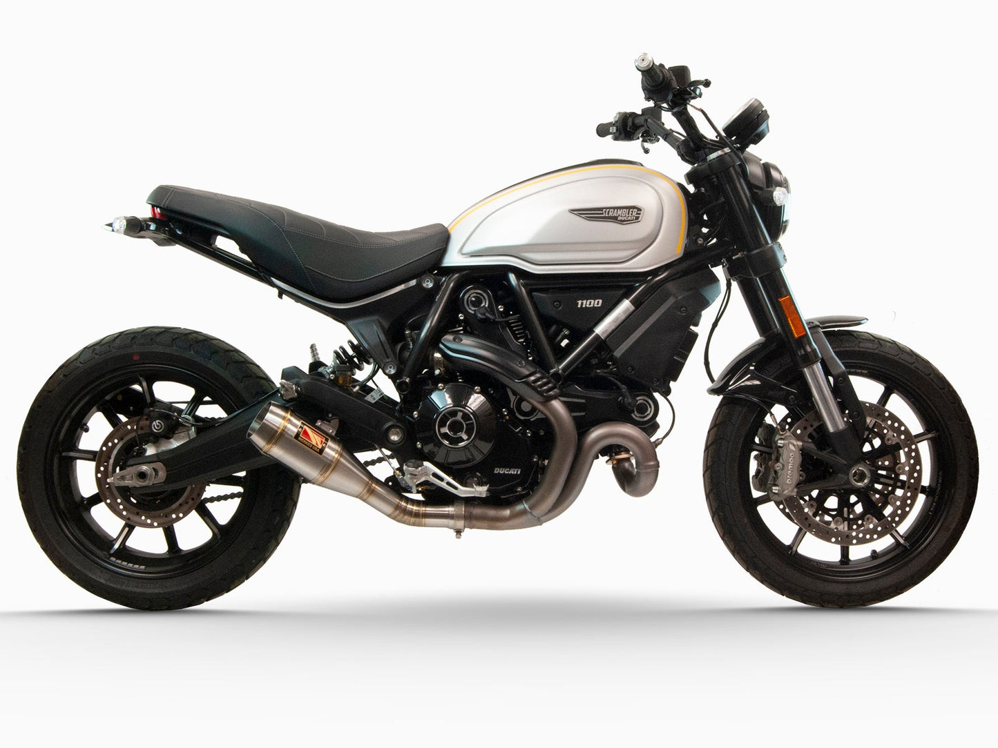 2021-2023 Ducati Scrambler 1100 Slip-On Exhaust by Competition Werkes