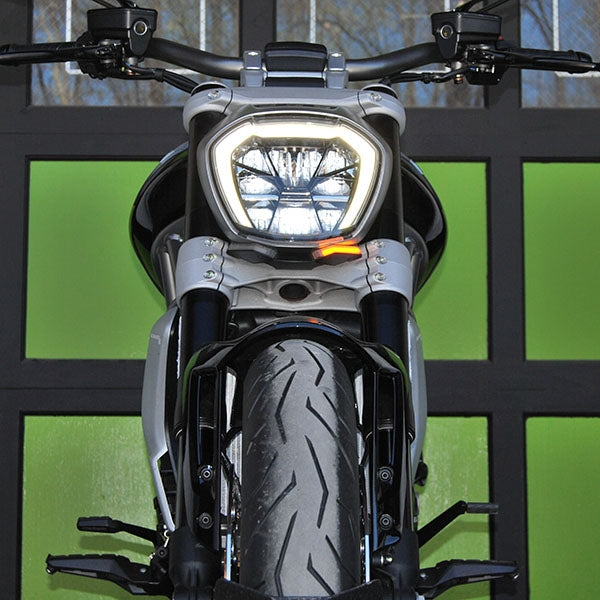 2016-2024 Ducati XDiavel LED Front Turn Signals by New Rage Cycles
