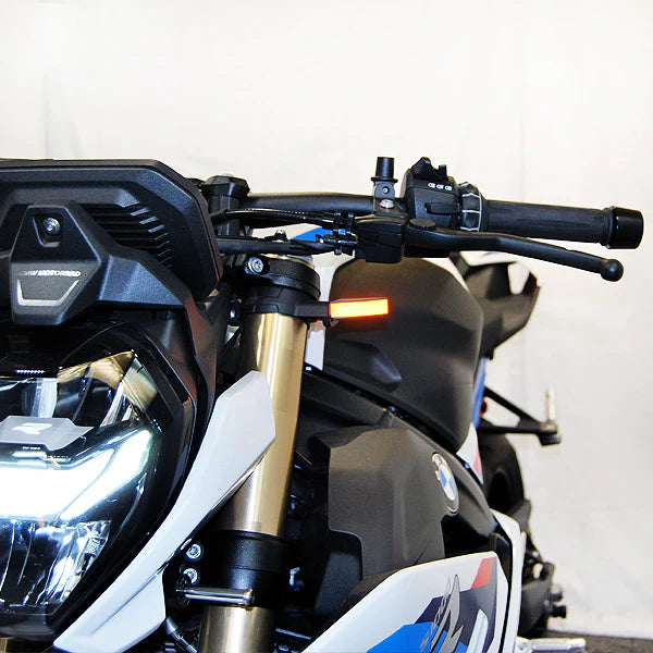 2021-2025 BMW S1000R LED Front Turn Signals by New Rage Cycles