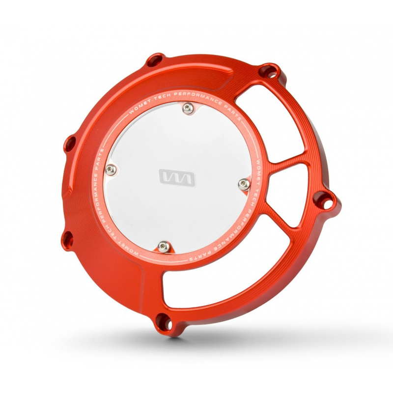 Ducati 848 1098 1198 Clear Clutch Cover by Womet-Tech