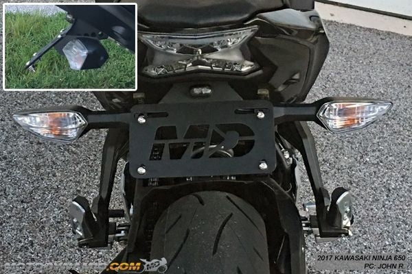2017-2025 Kawasaki Z650 Fender Eliminator / Tail Tidy