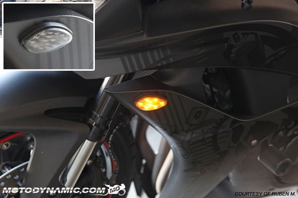 2003-2026 Honda CBR600RR Flush Mount LED Front Turn Signals