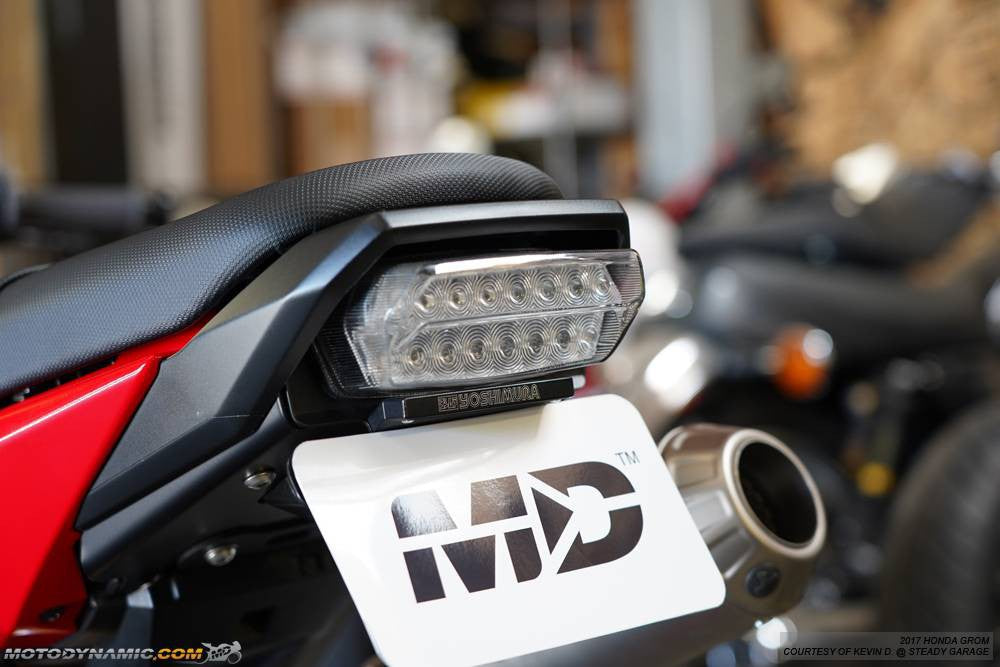 2014-2020 Honda Grom Integrated Sequential LED Tail Light