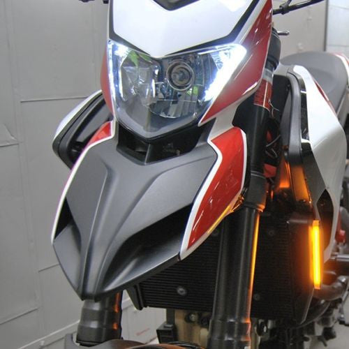 2013-2018 Ducati Hypermotard 821 / 939 LED Front Turn Signals by New Rage Cycles