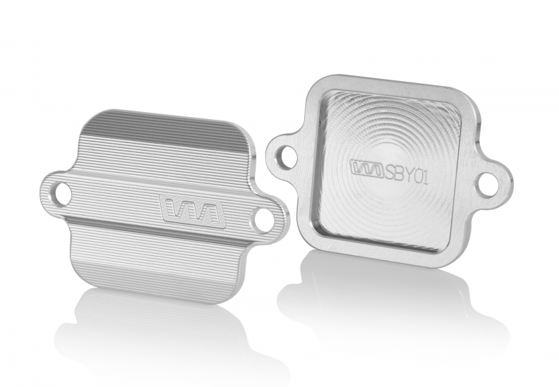 Yamaha R6 SMOG Block Off Plates (AIS) by Womet-Tech