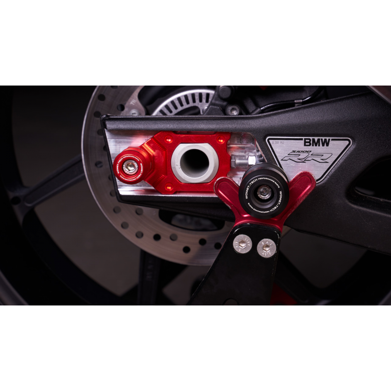 2011-2012 Aprilia Dorsoduro 1200 Swingarm Spool Endurance M6 Sliders by Womet-Tech