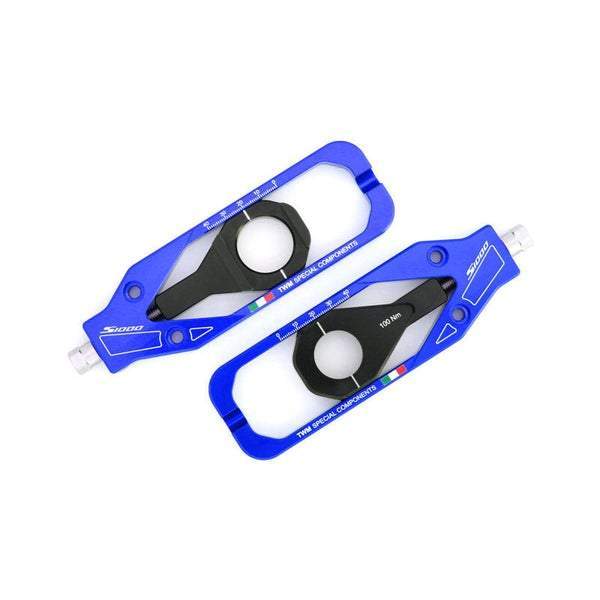 2020-2024 Yamaha R1 Chain Adjusters by TWM (World Superbike)