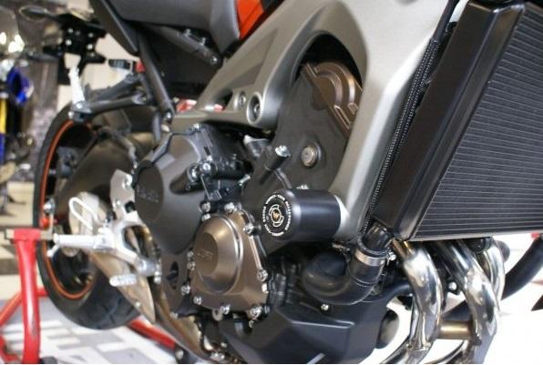 2013-2025 Yamaha MT09 & MT09 SP Frame Sliders by Womet-Tech