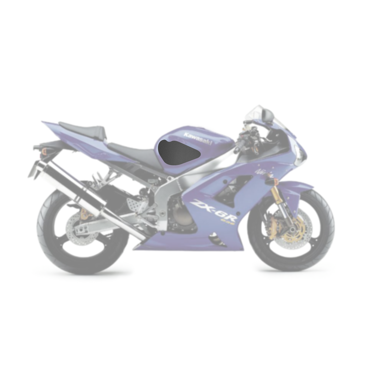 2003-2004 Kawasaki ZX-6R Tank Pads