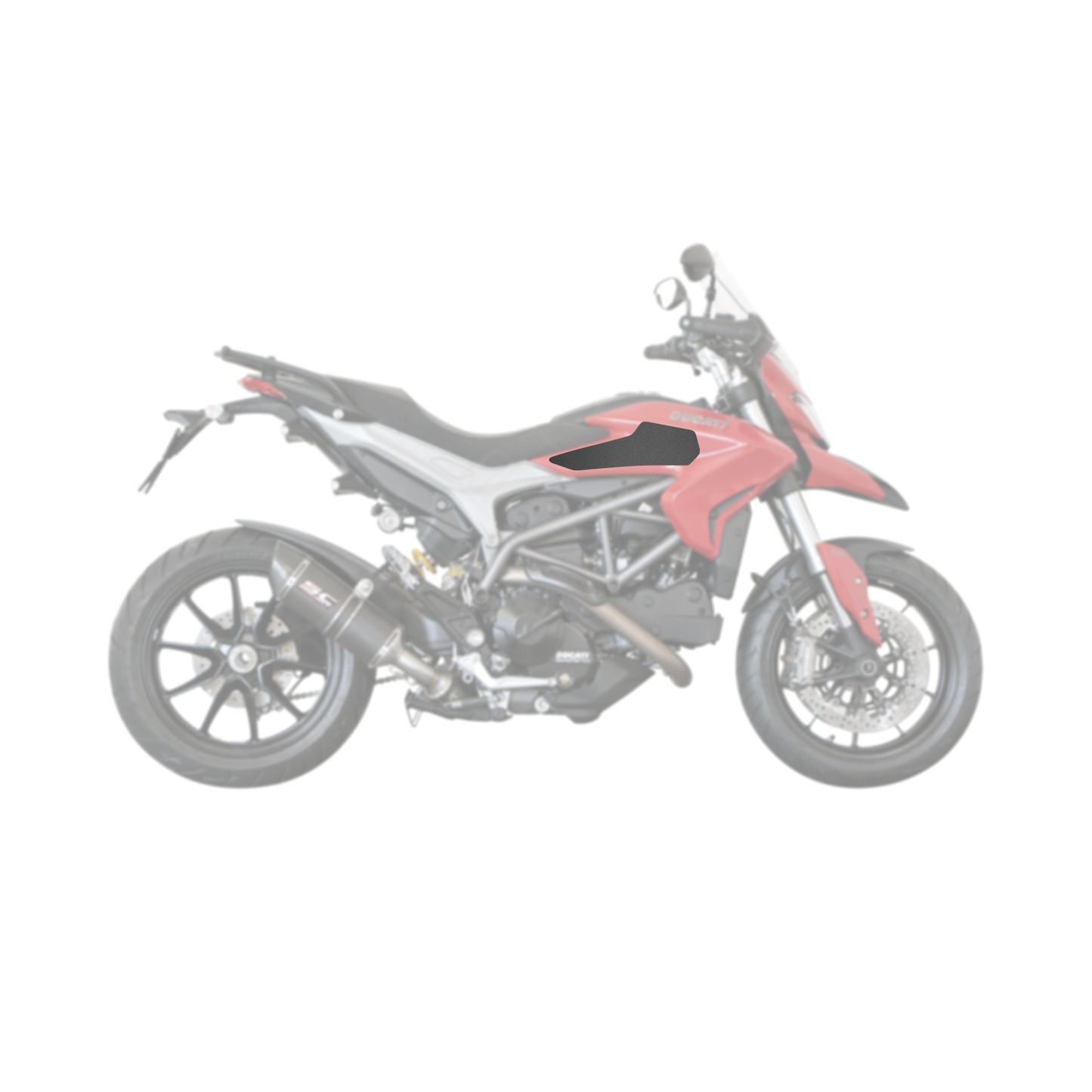 2013-2015 Ducati Hyperstrada Tank Pads