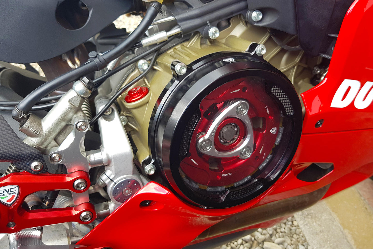 Ring Pressure Plate for Ducati Oil Bath Clutch by CNC Racing