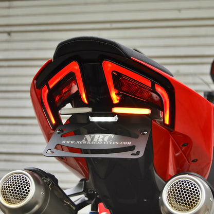 2025 Ducati Streetfighter V4 Tail Tidy with Turn Signals (Passenger Seat Compatible)