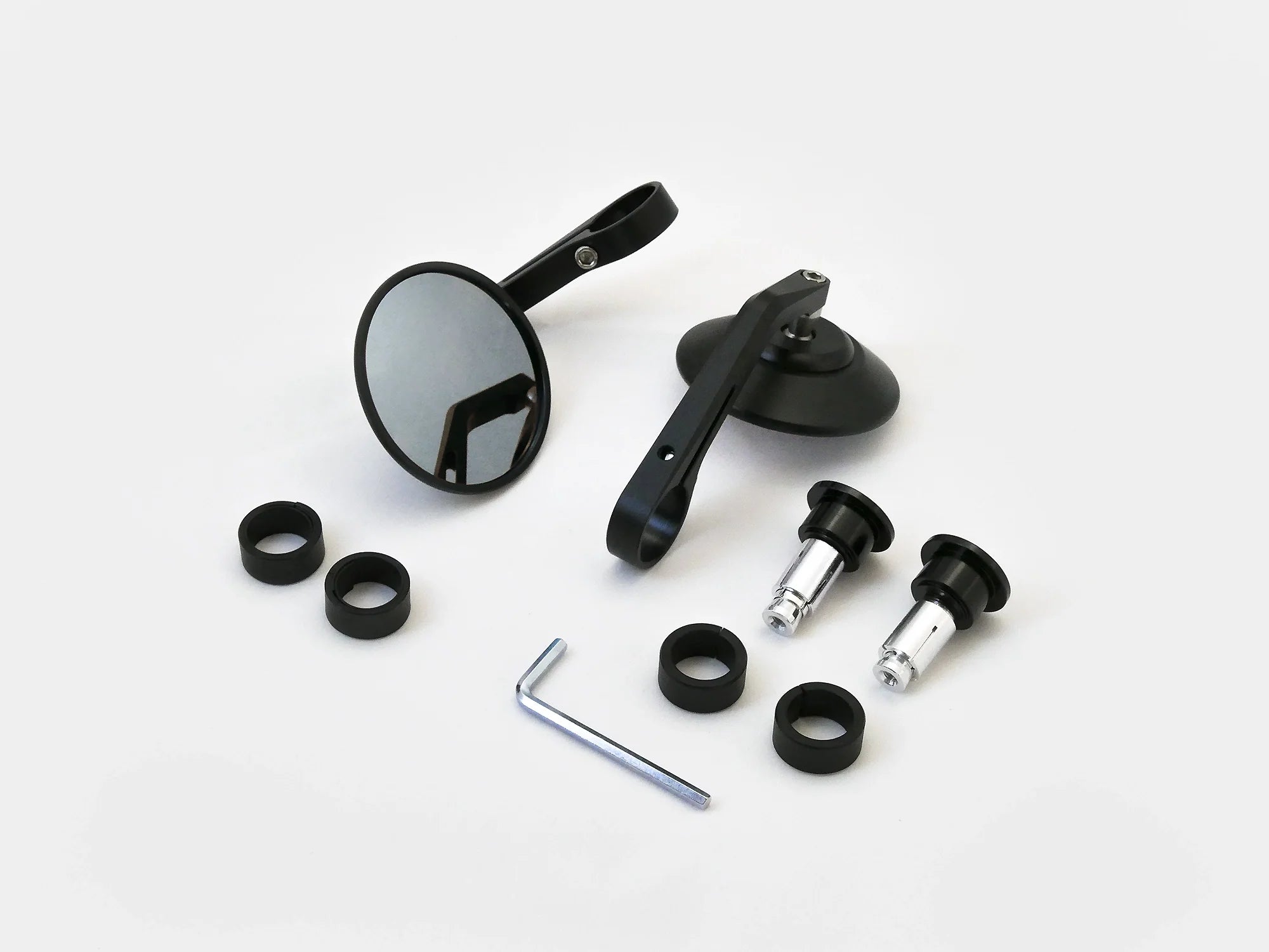 Genuine Royal Enfield GT 650 Continental Homologated Bar End Mirrors – Pair, 60-Day Warranty