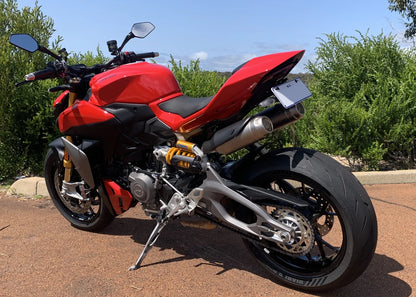 2025 Ducati Streetfighter V4 Tail Tidy / Fender Eliminator Kit by Mustard Bikes