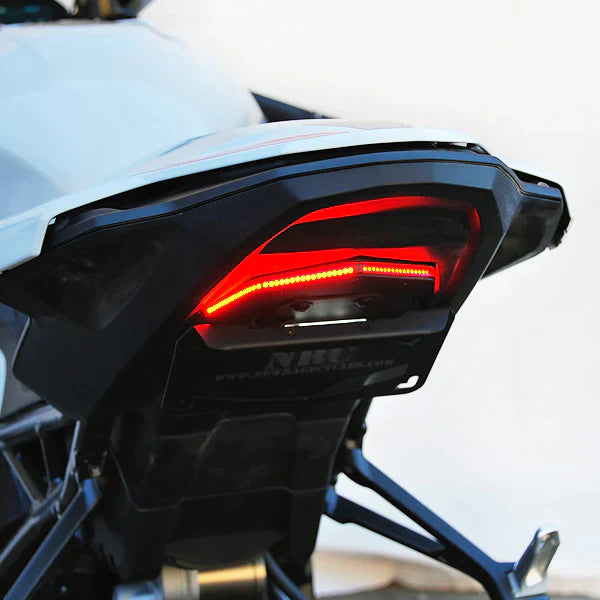 2023-2024 BMW S1000R Tail Tidy with LED Tail Light and Turn Signals by New Rage Cycles
