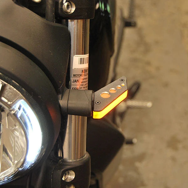 2017-2022 Ducati Scrambler Desert Sled Front LED Turn Signals by New Rage Cycles