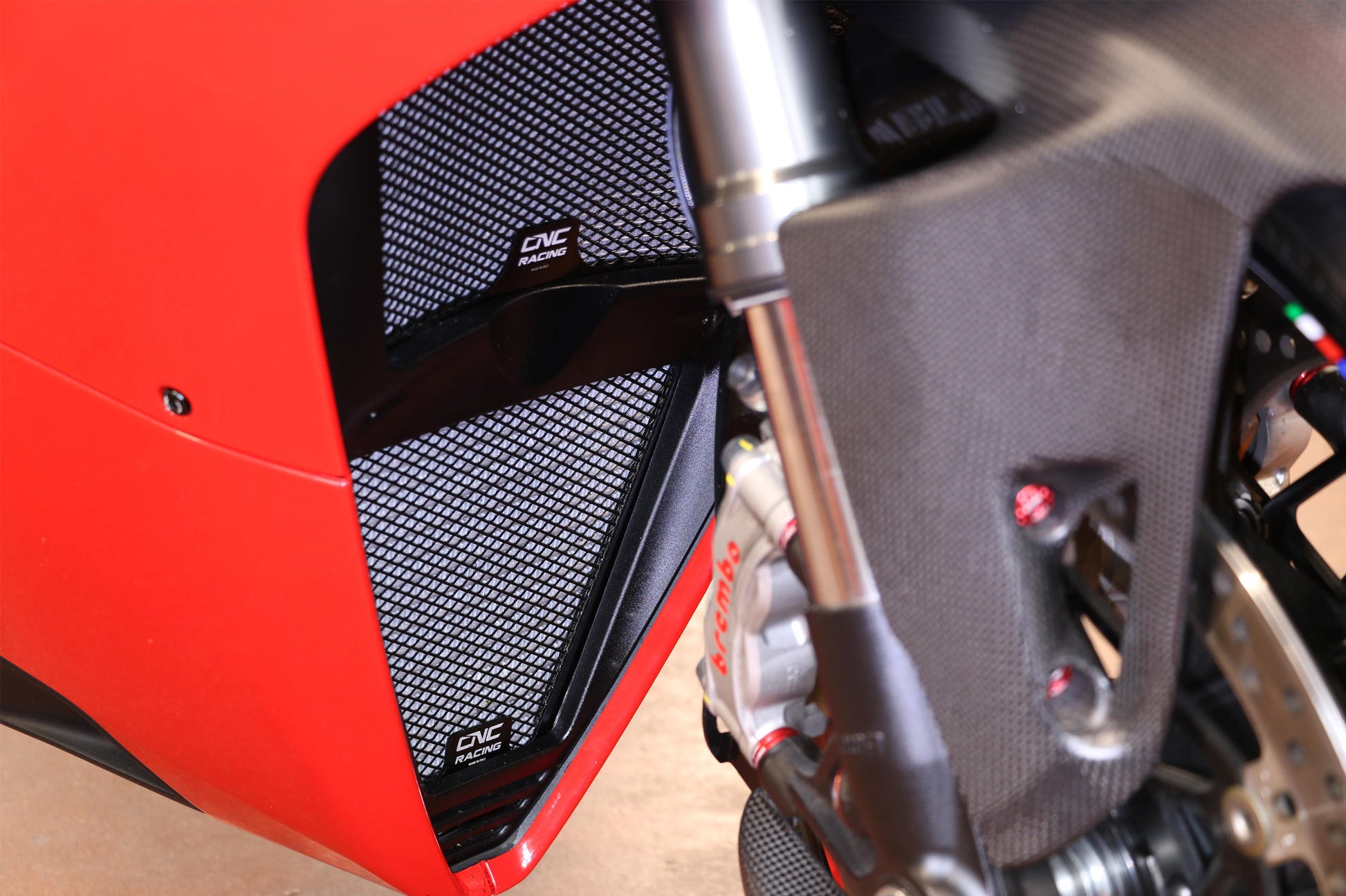 2018-2024 Ducati Panigale V4 Radiator Guard from CNC Racing – Fender ...