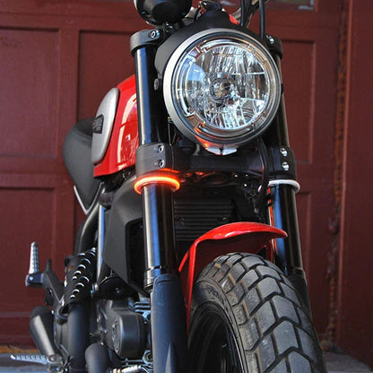 Ducati Monster 1100/EVO Rage 360 Fork Mount LED Turn Signals
