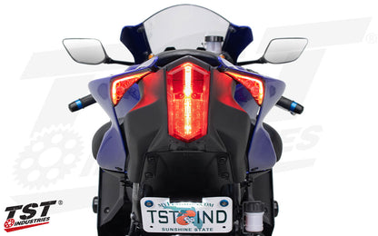 2022-2025 Yamaha R7 Integrated Tail Light In-Vent Turn Signals