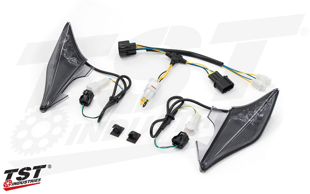 2022-2025 Yamaha R7 Integrated Tail Light In-Vent Turn Signals