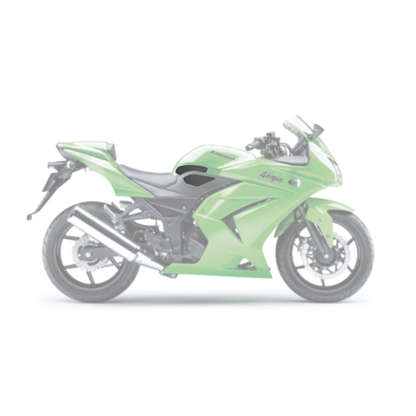 2008-2012 Kawasaki Ninja 250 (EX250) Tank Pads