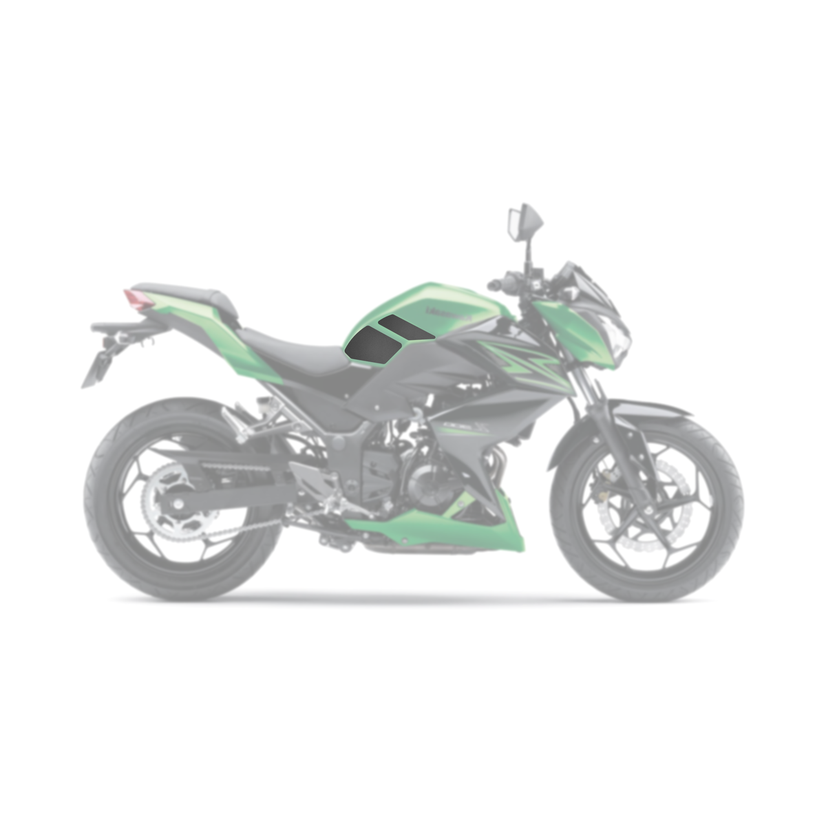 2015-2018 Kawasaki Z300 (ER300) Tank Pads