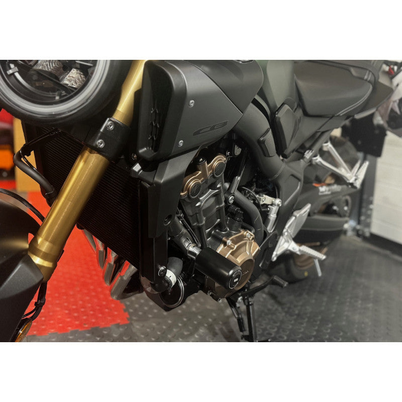 2019-2025 Honda CB650R Frame Sliders / Crash Pads by Womet-Tech