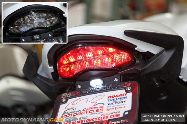 2014-2021 Ducati Monster 1200 S/R Integrated Sequential LED Tail Light