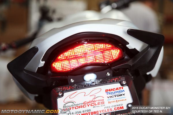 2015-2021 Ducati Monster 821 Integrated Sequential LED Tail Light