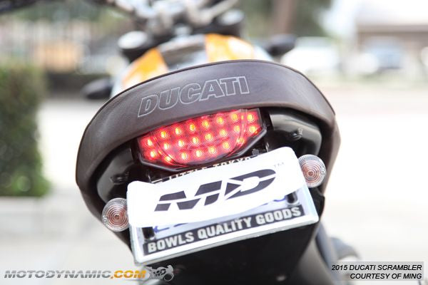 2015-2023 Ducati Scrambler 1100 Sequential Integrated LED Tail Light