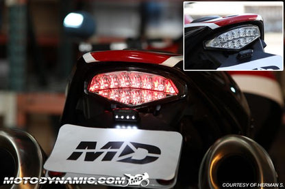 2009-2014 Ducati Monster 1100/EVO Integrated Sequential LED Tail Light