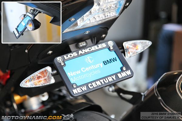 2014-2020 BMW S1000R Fender Eliminator Kit / Tail Tidy with LED License Plate Light