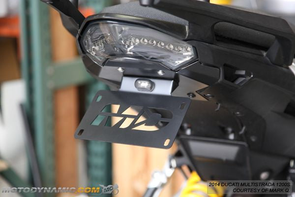 2010-2014 Ducati Multistrada 1200 Fender Eliminator / Tail Tidy Kit