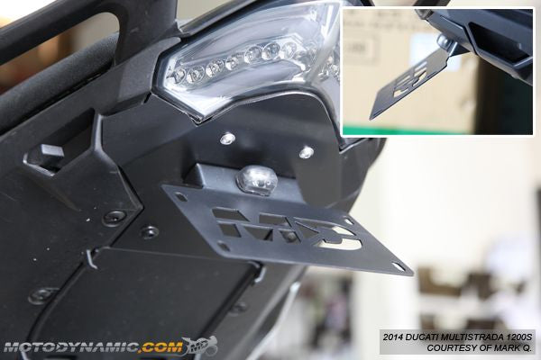 2010-2014 Ducati Multistrada 1200 Fender Eliminator / Tail Tidy Kit
